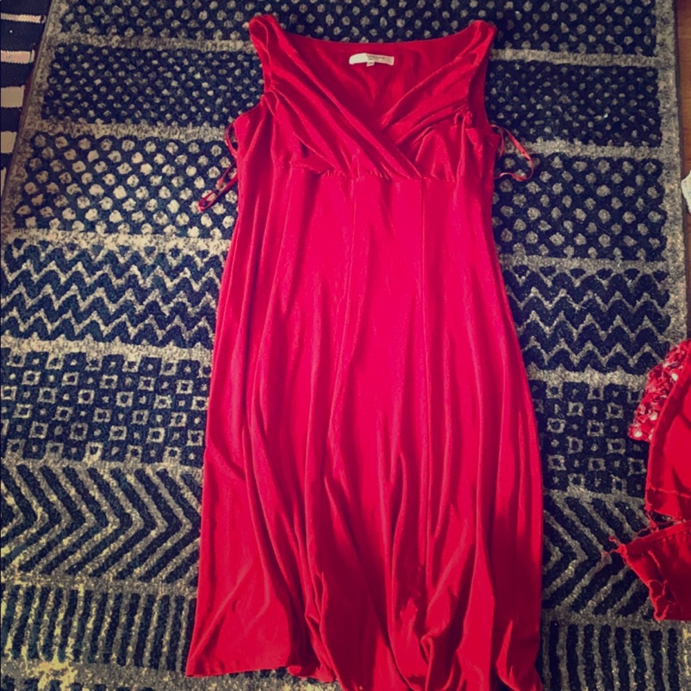 Evan Picone sexy red dress 👗